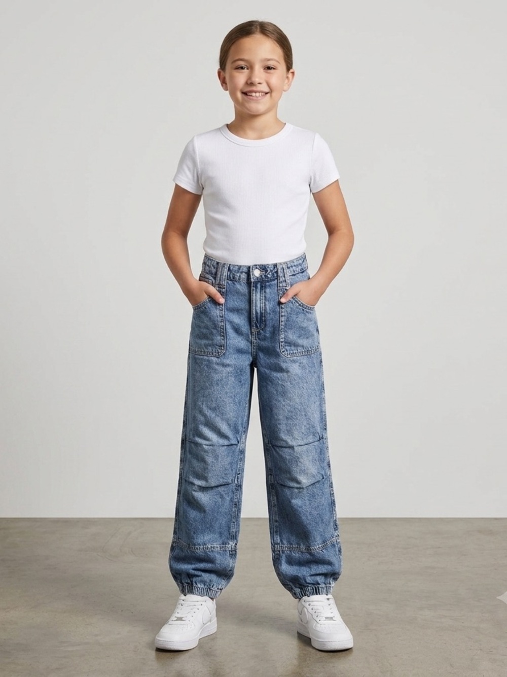 Joe's Jeans Girls Size 14 Acid Wash Utility Jogger Pants